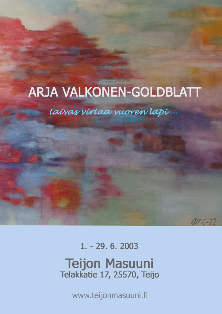Taivas virtaa vuoren läpi…